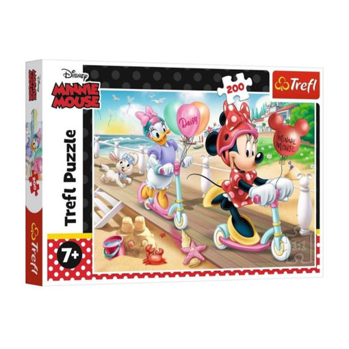 Picture of TREFL PUZZLE 200PCS MINNIE ON THE BEACH